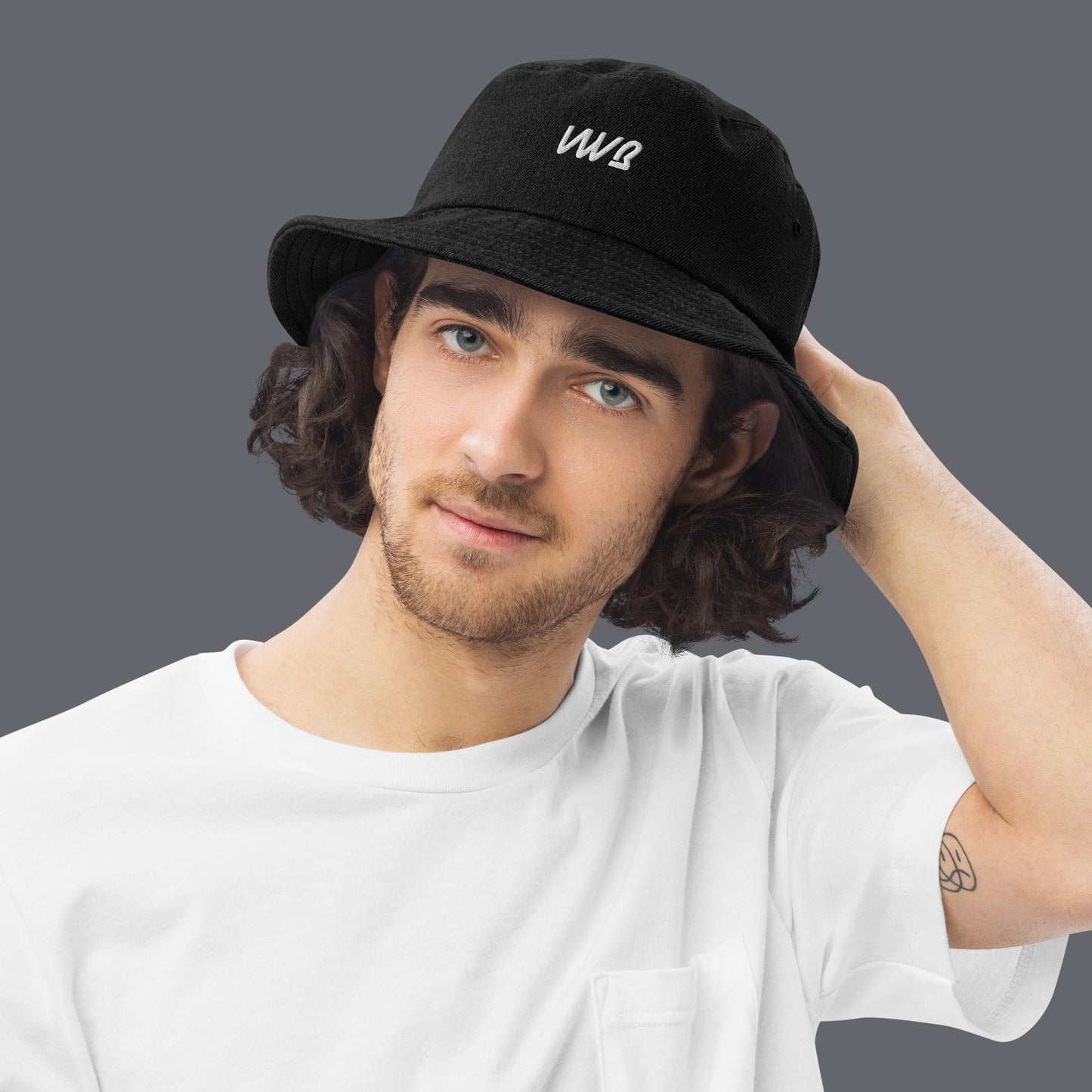 Denim Bucket Hat