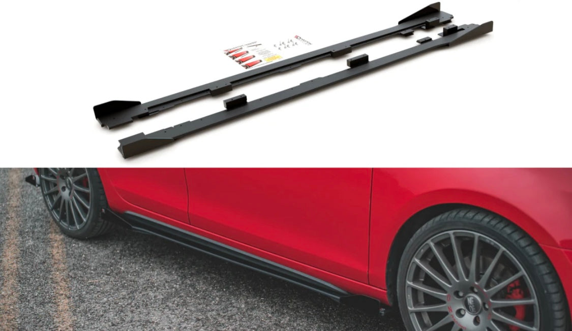 Volkswagen MK6 Golf GTI - Wings Side Skirts -