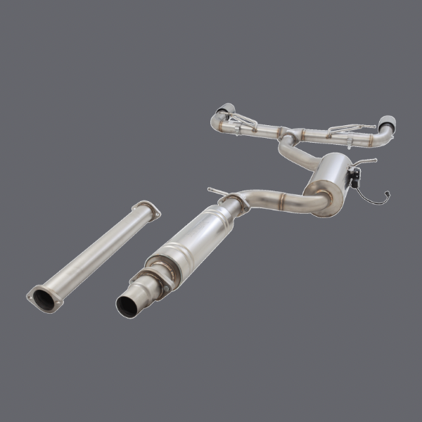 VW Golf GTI MK7/7.5/8 Cat Back Exhaust System With Varex Valved Muffler