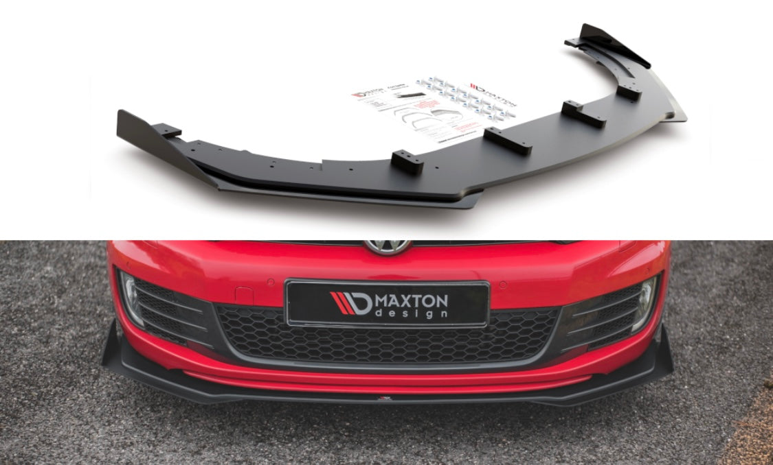 Volkswagen MK6 Golf GTI - Wings Front Splitter V3 -