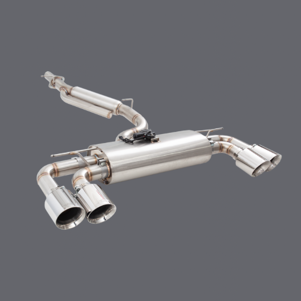 VW Golf R MK8 Varex Valved Cat Back Exhaust System