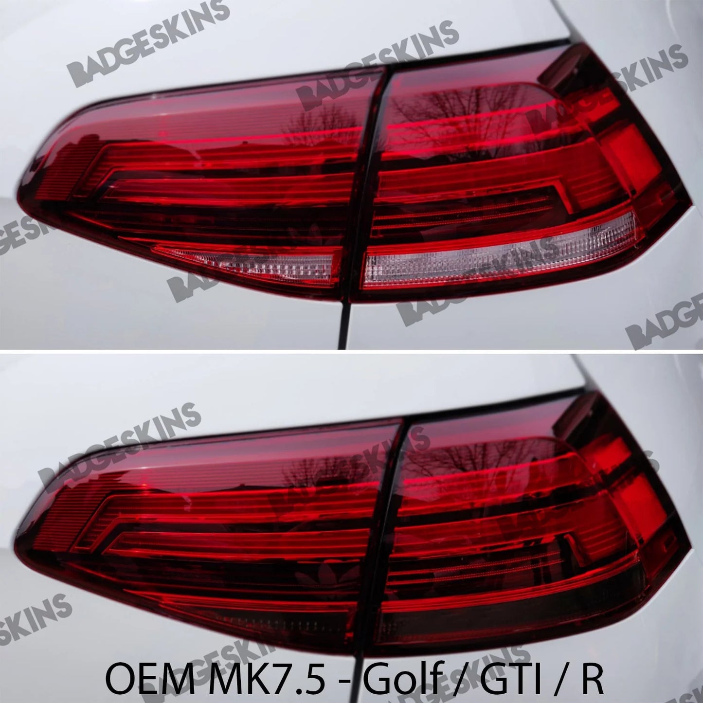 VW - MK7.5 - Golf - Taillight Clear Lens Tint