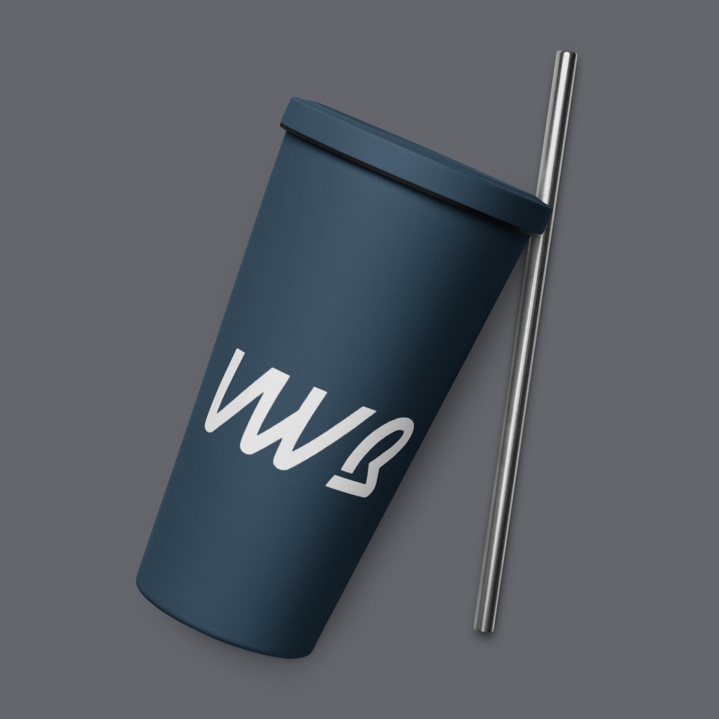 Insulated Tumbler (w/straw)