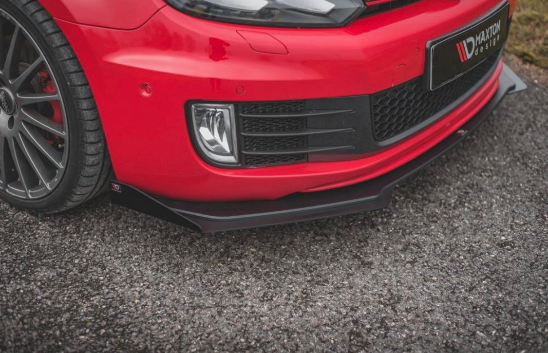 Volkswagen MK6 Golf GTI - Wings Front Splitter V3 -