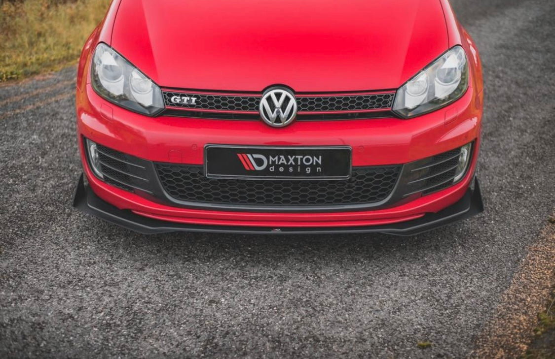 Volkswagen MK6 Golf GTI - Wings Front Splitter V3 -