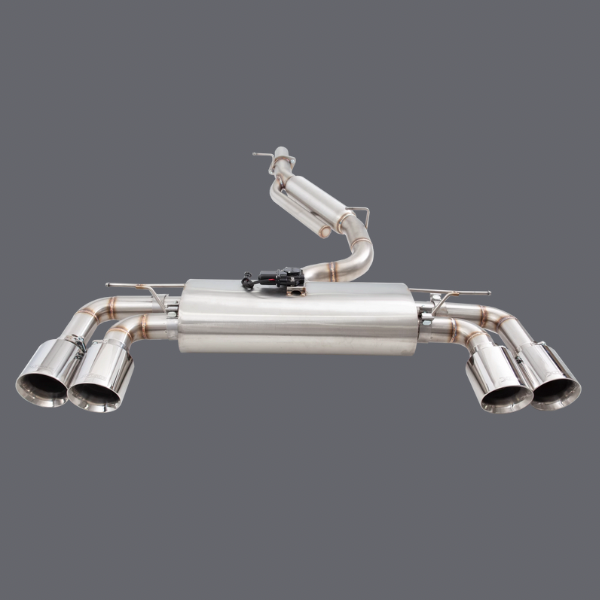 VW Golf R MK8 Varex Valved Cat Back Exhaust System