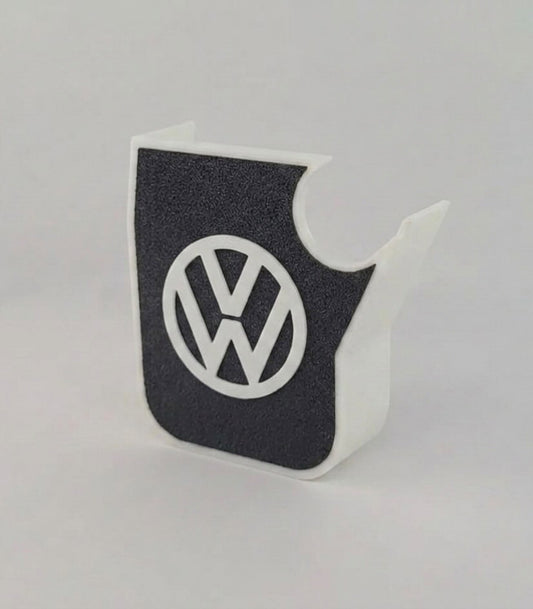 Show & Go (E888.3) White Colour Black Colour Insert Custom VW Logo (Set of 4)