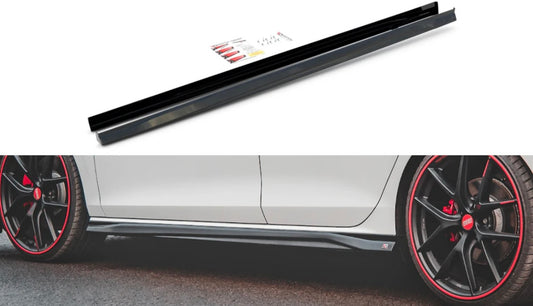 Volkswagen MK8 Golf GTI - Side Skirts Diffuser V3 -